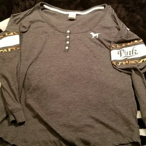 PINK long sleeve tee